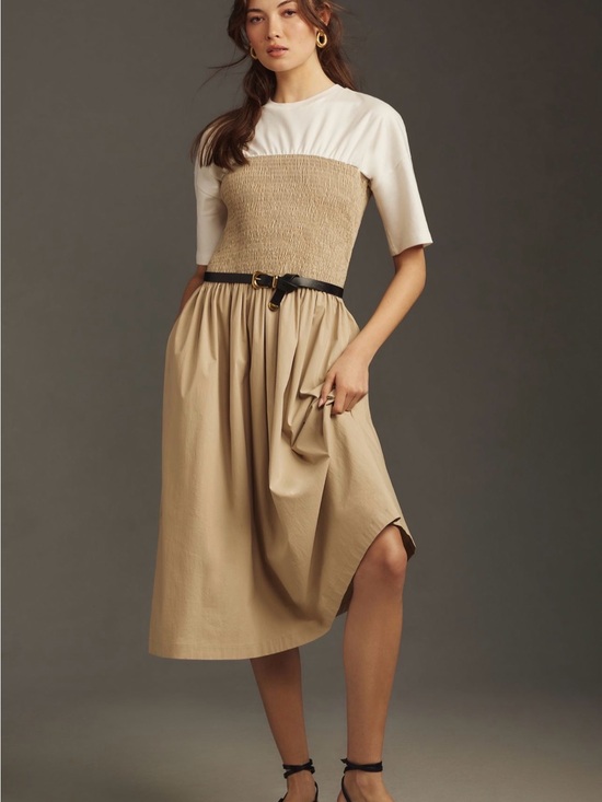 Anthropologie Dresses & Skirts - The Lilou twofer midi dress